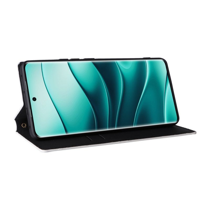 Flip Case Xiaomi Redmi Note 14 Pro Plus 5g Glänzendes 3d-muster