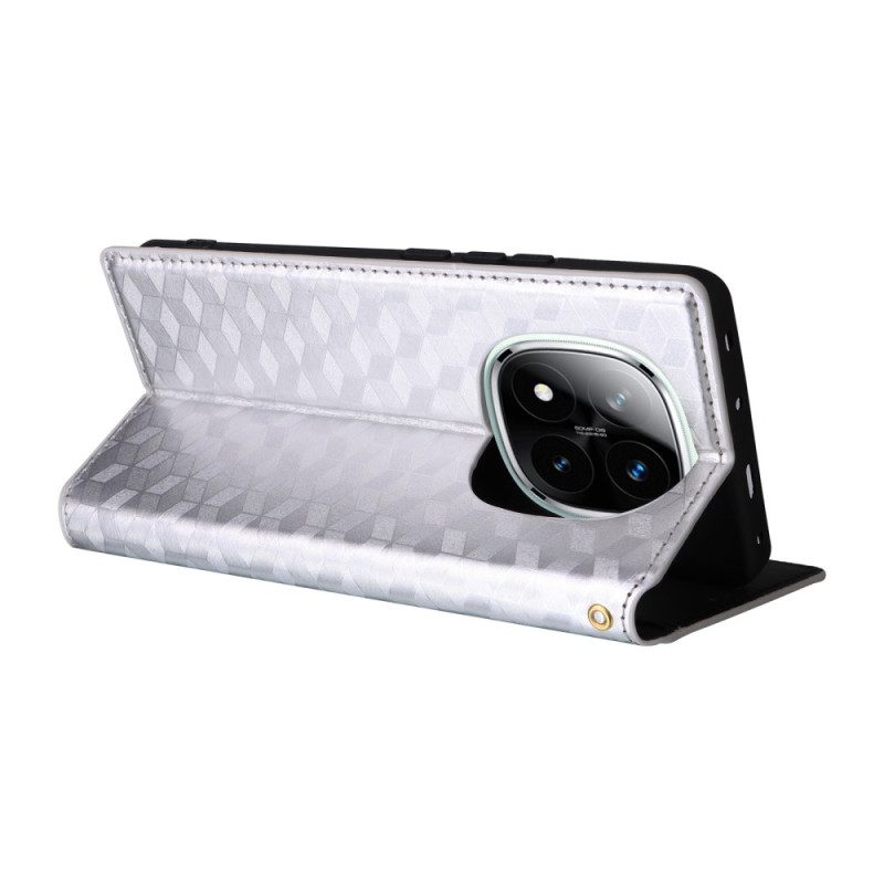 Flip Case Xiaomi Redmi Note 14 Pro Plus 5g Glänzendes 3d-muster