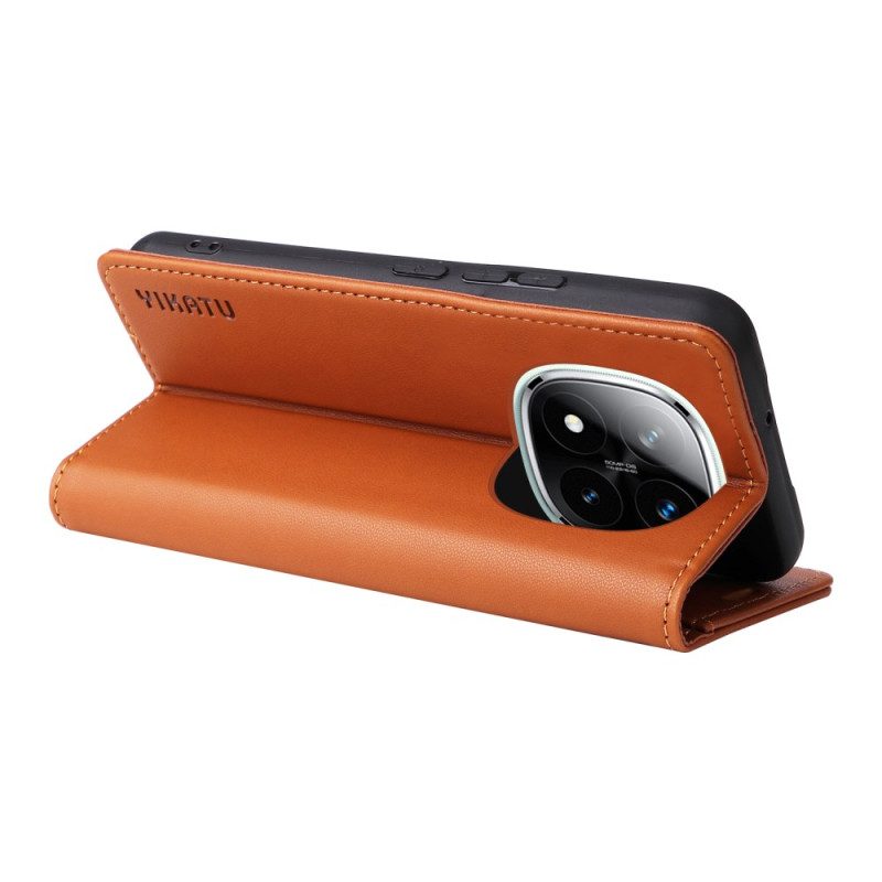 Flip Case Xiaomi Redmi Note 14 Pro Plus 5g Handyhülle Yikatu Kunstleder