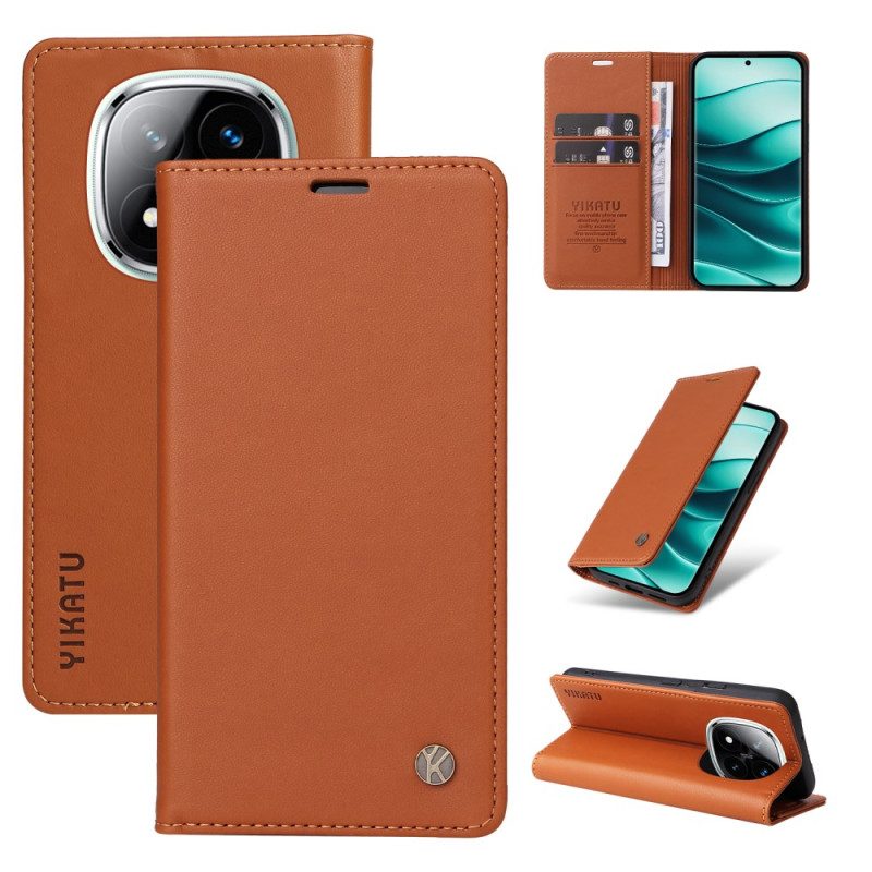 Flip Case Xiaomi Redmi Note 14 Pro Plus 5g Handyhülle Yikatu Kunstleder