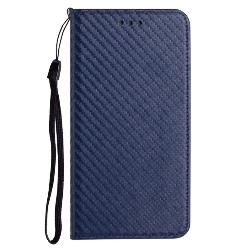 Flip Case Xiaomi Redmi Note 14 Pro Plus 5g Riemen Aus Carbonfaser