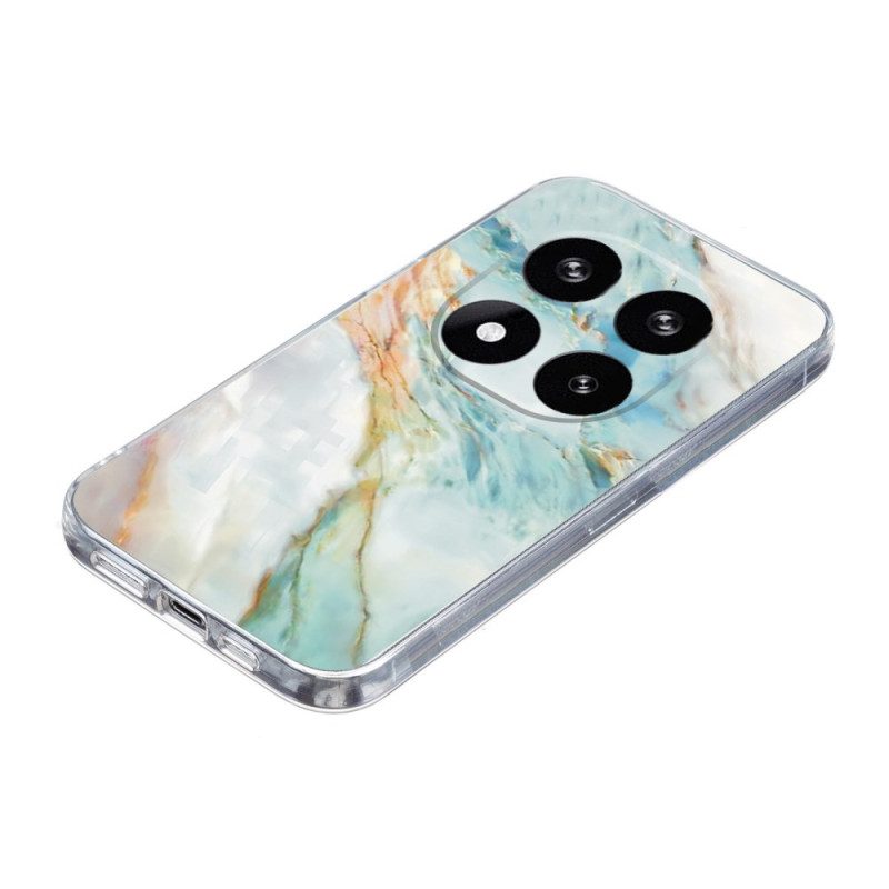 Hülle Für Xiaomi Redmi Note 14 Pro Plus 5g Marmor-ölgemälde