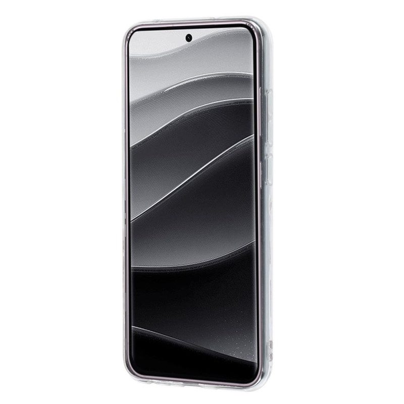 Hülle Für Xiaomi Redmi Note 14 Pro Plus 5g Rosa Blumen