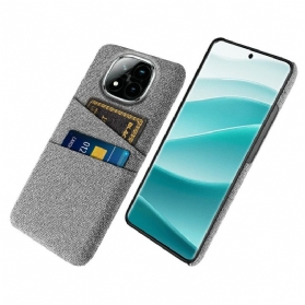 Hülle Xiaomi Redmi Note 14 Pro Plus 5g Handyhülle Kartenhalter Aus Stoff