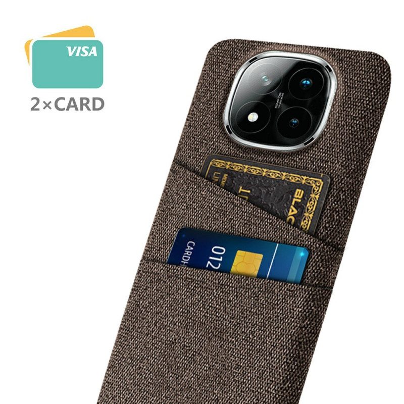 Hülle Xiaomi Redmi Note 14 Pro Plus 5g Handyhülle Kartenhalter Aus Stoff