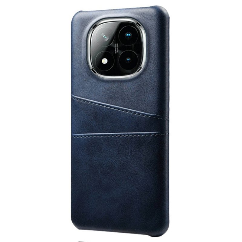 Hülle Xiaomi Redmi Note 14 Pro Plus 5g Kartenhalter In Lederoptik