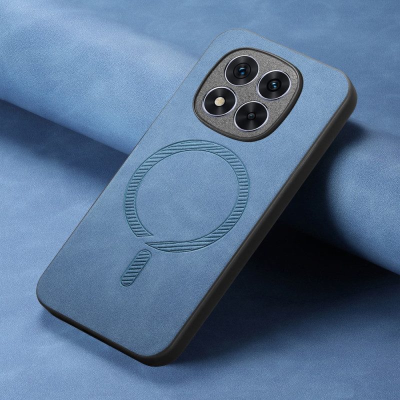 Hülle Xiaomi Redmi Note 14 Pro Plus 5g Magsafe-kompatibles Design In Lederoptik