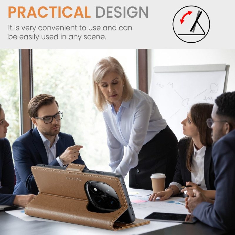 Lederhüllen Für Xiaomi Redmi Note 14 Pro Plus 5g Kassette