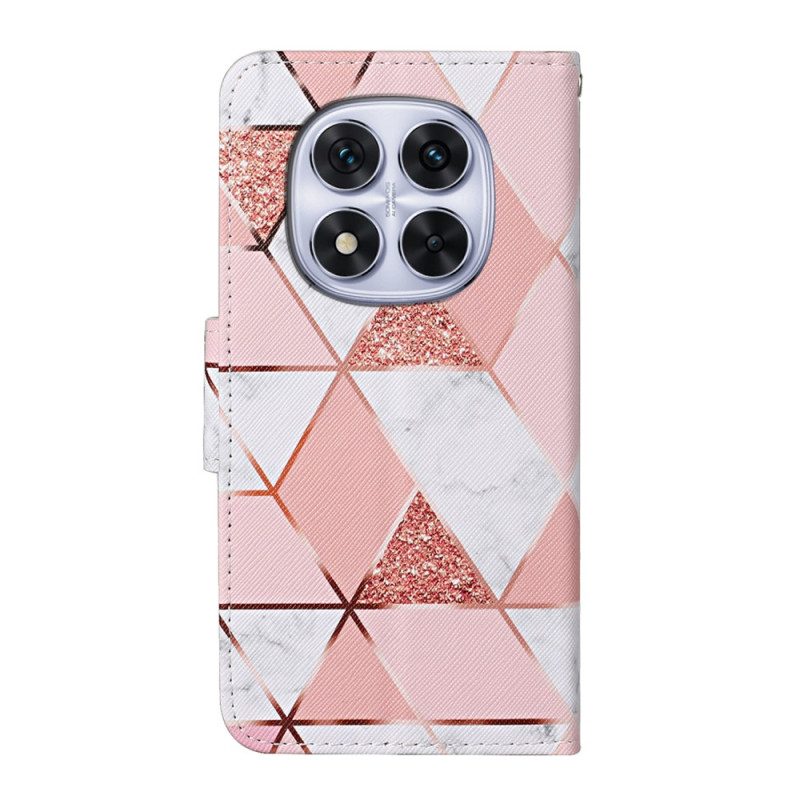 Lederhüllen Für Xiaomi Redmi Note 14 Pro Plus 5g Marmormuster