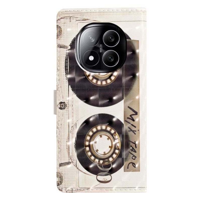 Lederhüllen Xiaomi Redmi Note 14 Pro Plus 5g Handyhülle 3d-kassette