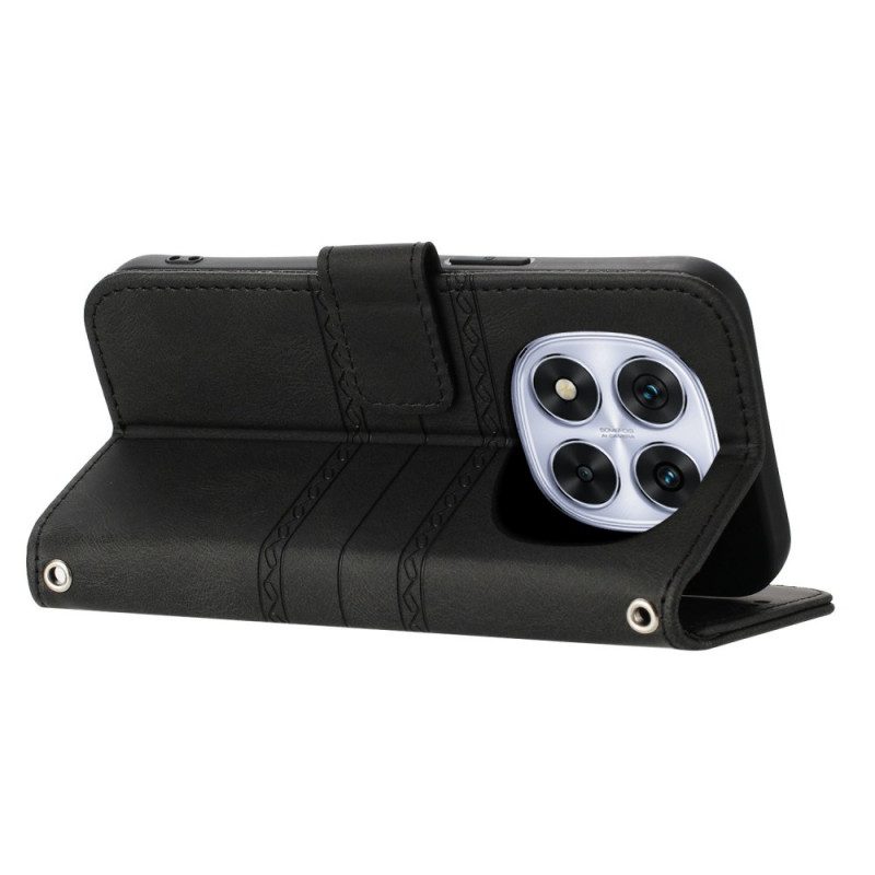 Lederhüllen Xiaomi Redmi Note 14 Pro Plus 5g Handyhülle Fries Und Riemen