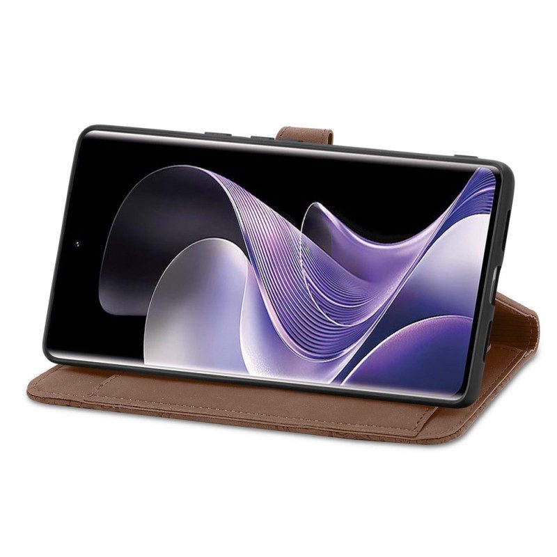 Lederhüllen Xiaomi Redmi Note 14 Pro Plus 5g Handyhülle Spitze Mit Reißverschlusstasche