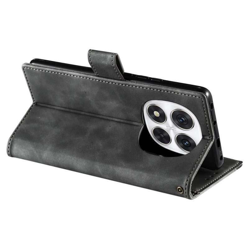 Lederhüllen Xiaomi Redmi Note 14 Pro Plus 5g Handyhülle Vintage Zweifarbig