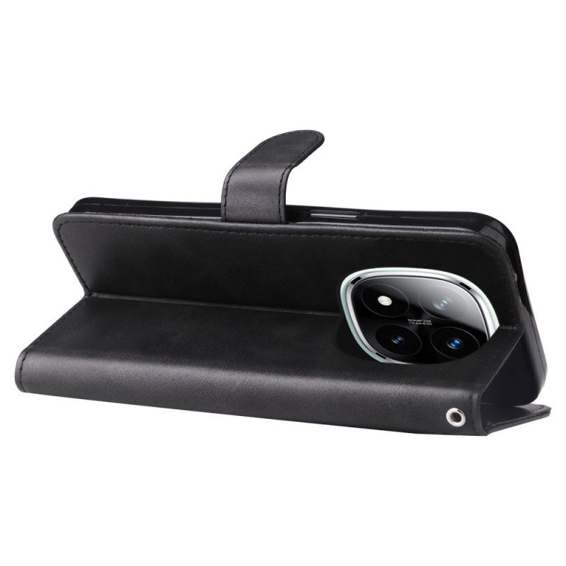 Lederhüllen Xiaomi Redmi Note 14 Pro Plus 5g Reißverschlusstasche