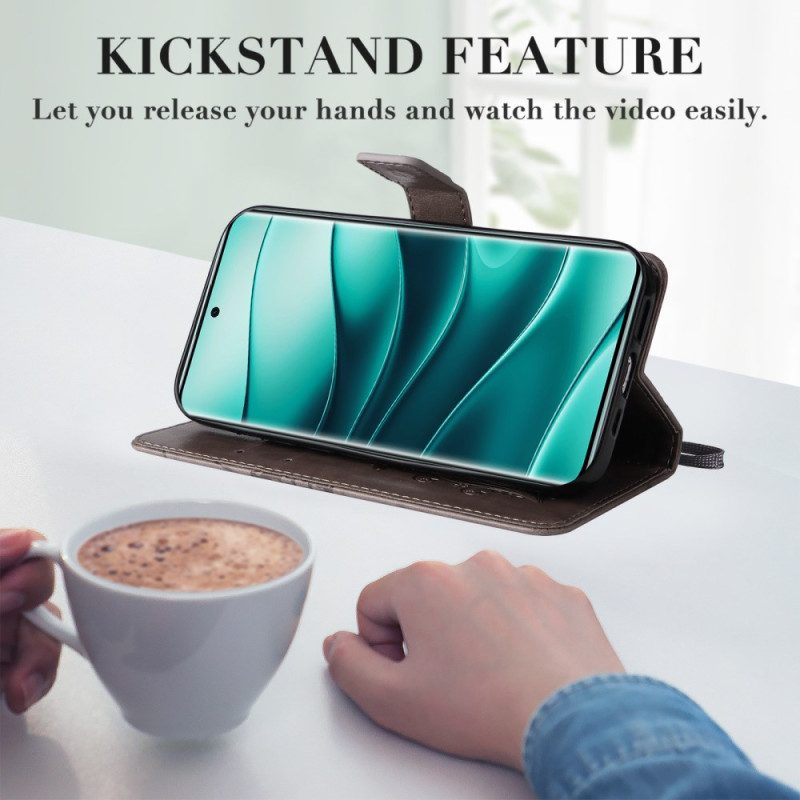 Lederhüllen Xiaomi Redmi Note 14 Pro Plus 5g Riesige Schmetterlinge