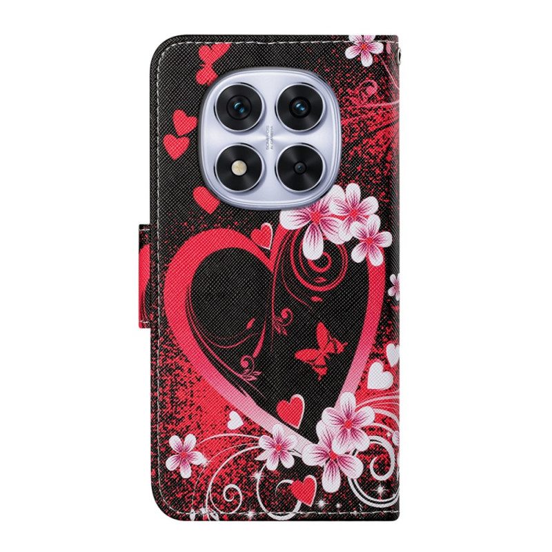 Lederhüllen Xiaomi Redmi Note 14 Pro Plus 5g Rotes Herz