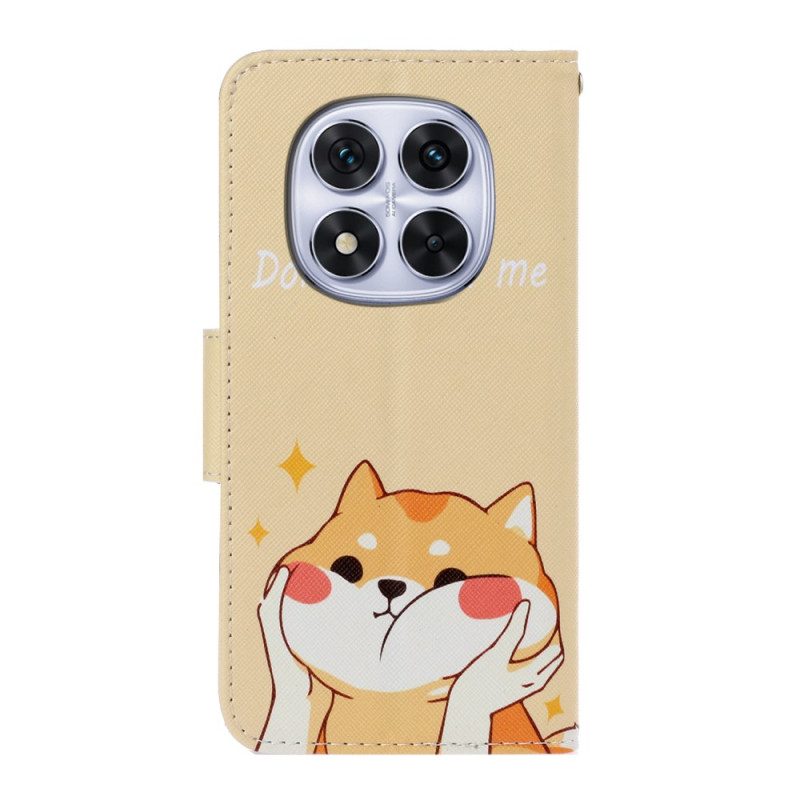 Lederhüllen Xiaomi Redmi Note 14 Pro Plus 5g Shiba-inu-muster
