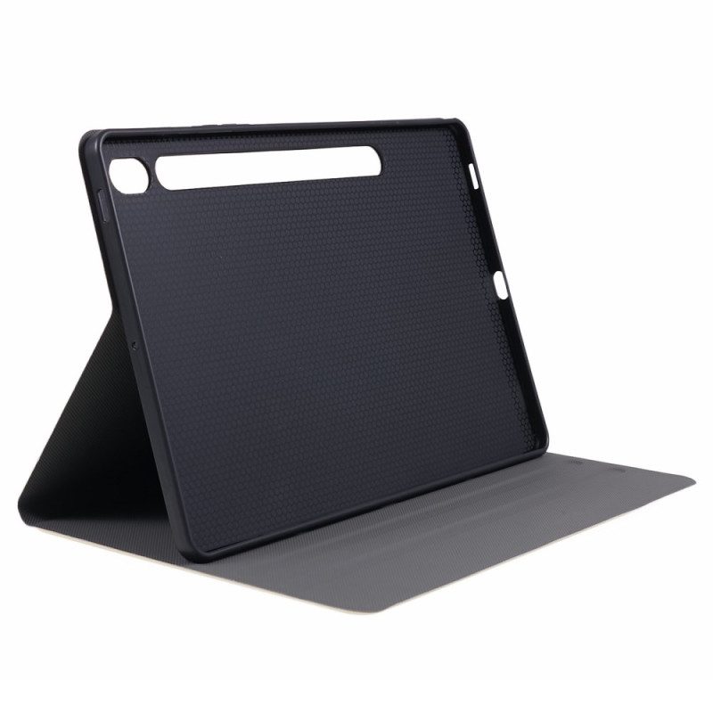 Case Für Samsung Galaxy Tab S10 Fe Plus Lederoptik