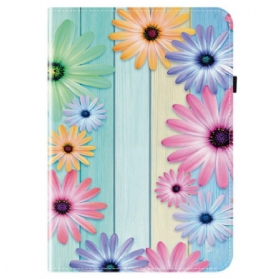 Case Samsung Galaxy Tab S10 Fe Plus Bunte Sonnenblumen