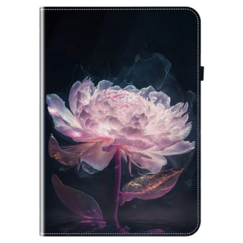 Case Samsung Galaxy Tab S10 Fe Plus Handyhülle Rosa Pfingstrose