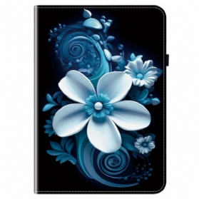 Case Samsung Galaxy Tab S10 Fe Plus Handyhülle Schwarze Orchidee
