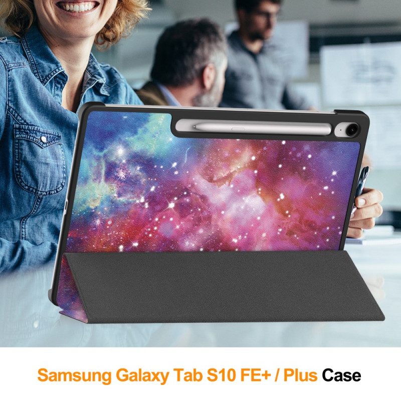 Samsung Galaxy Tab S10 Fe Plus Galaxienmuster