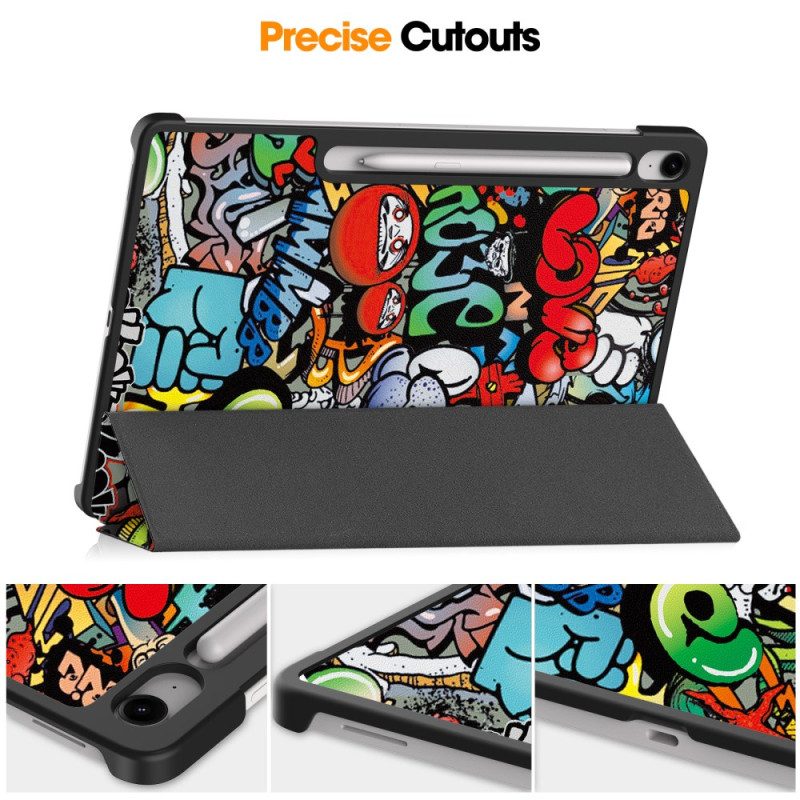 Samsung Galaxy Tab S10 Fe Plus Graffiti-muster