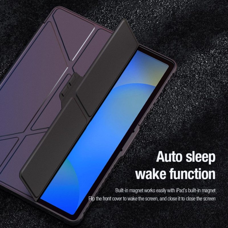 Samsung Galaxy Tab S10 Fe Plus Nillkin Bumper Mit Origami-ständer Und Schiebeabdeckung
