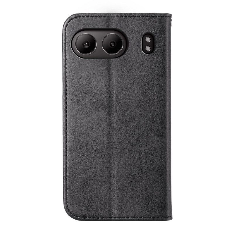 Flip Case Für Oneplus Nord 4 Diamant-finish Mit Riemen