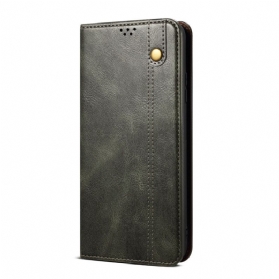Flip Case Oneplus Nord 4 Gewachstes Kunstleder