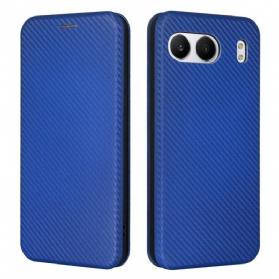 Flip Case Oneplus Nord 4 Handyhülle Carbon Faser