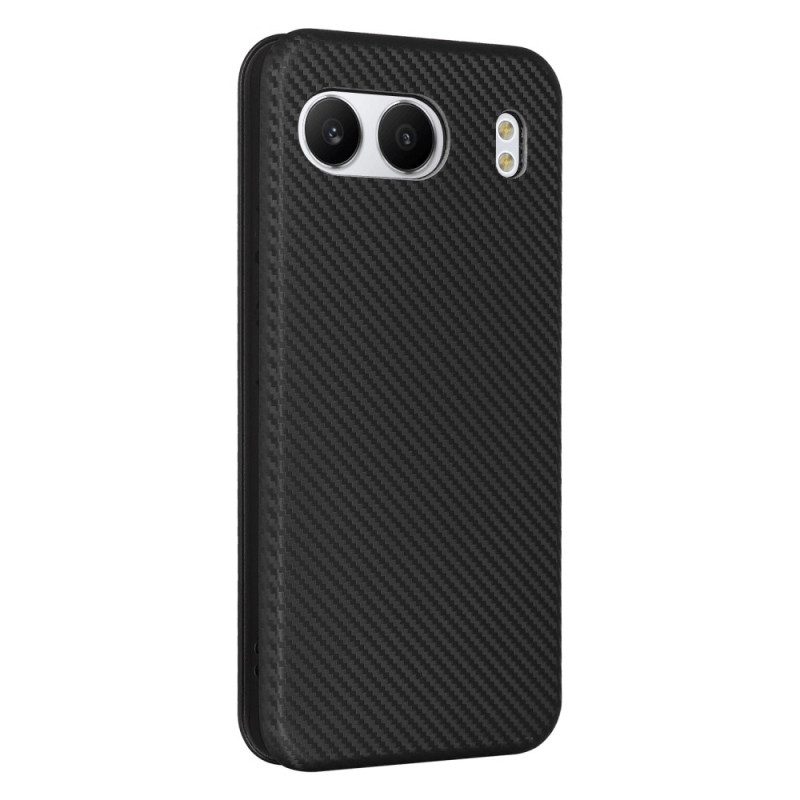 Flip Case Oneplus Nord 4 Handyhülle Carbon Faser