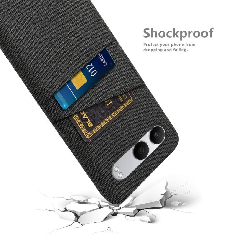 Hülle Für Oneplus Nord 4 Stoffkartenhalter