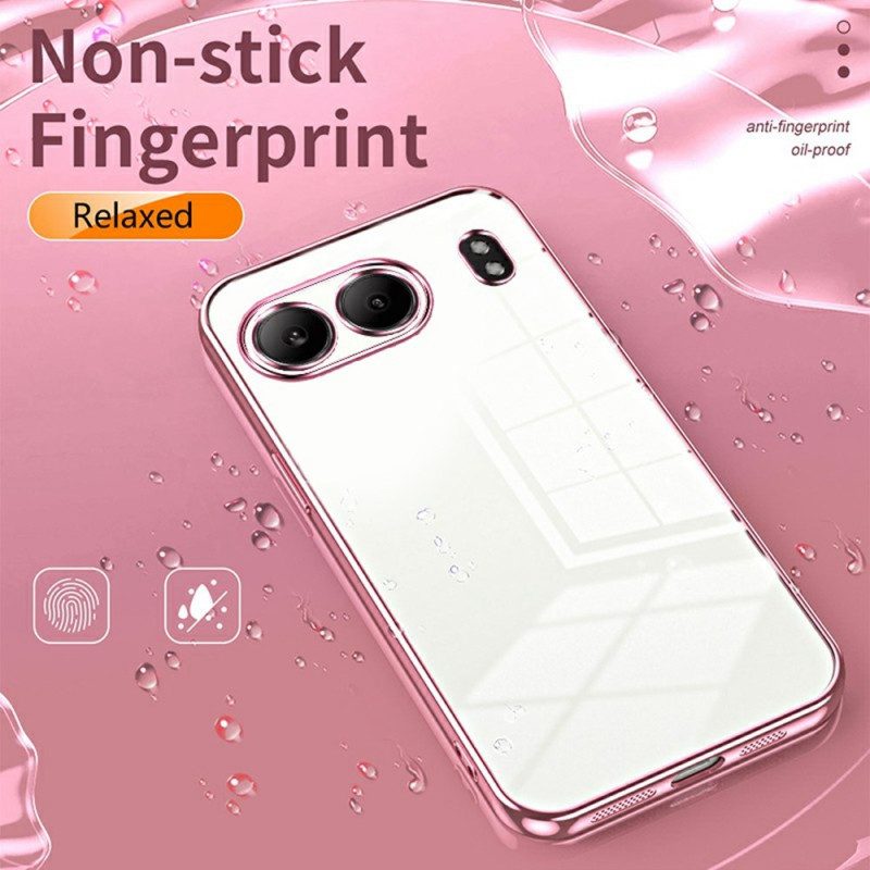 Hülle Oneplus Nord 4 Galvanisierter Rahmen