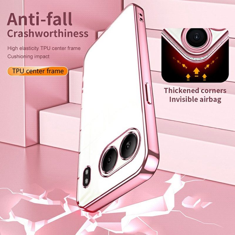 Hülle Oneplus Nord 4 Galvanisierter Rahmen