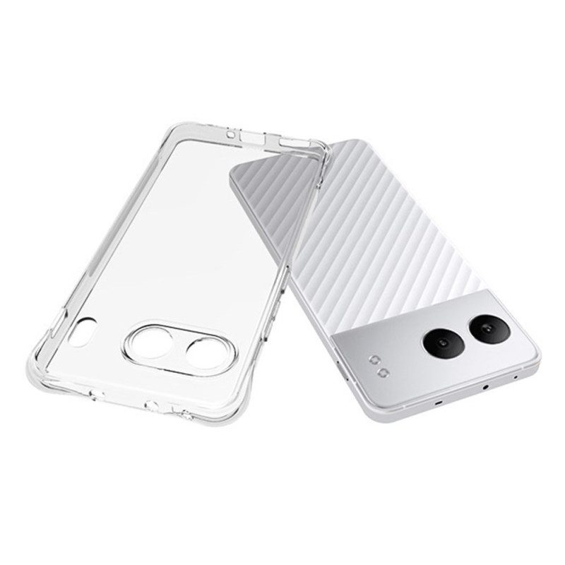 Hülle Oneplus Nord 4 Handyhülle Verstärkte Transparente Hülle Mit Displayschutzfolie Aus Gehärtetem Glas