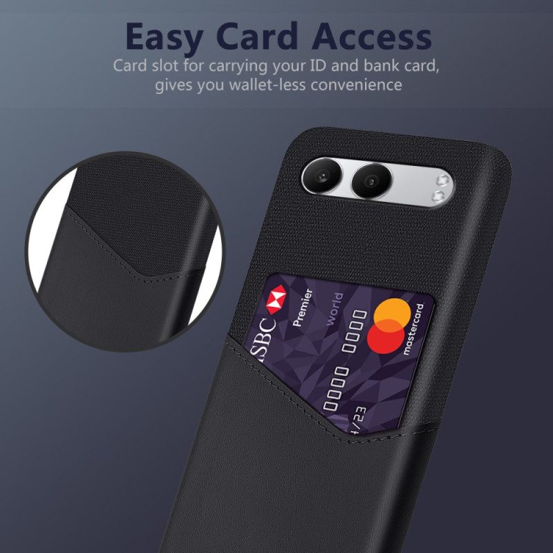 Hülle Oneplus Nord 4 Kartenhalter