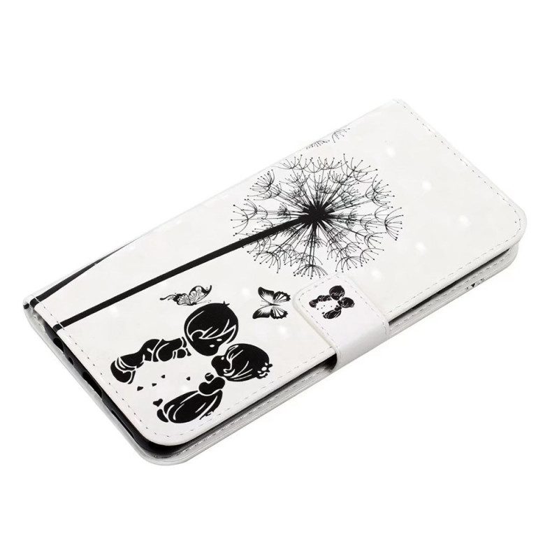 Lederhüllen Oneplus Nord 4 3d-löwenzahnliebe