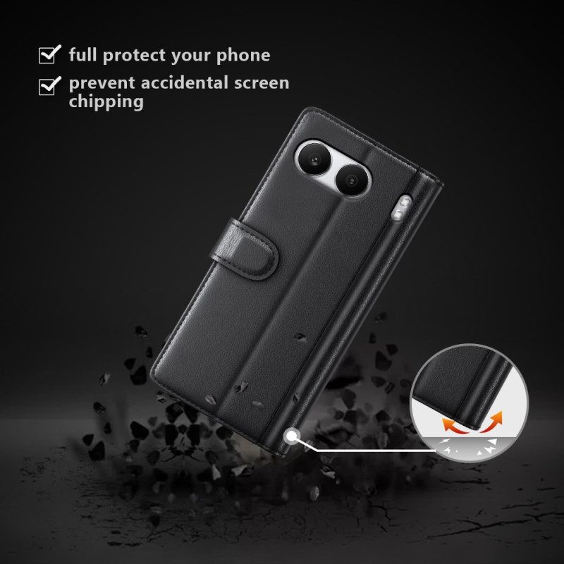 Lederhüllen Oneplus Nord 4 Echtleder