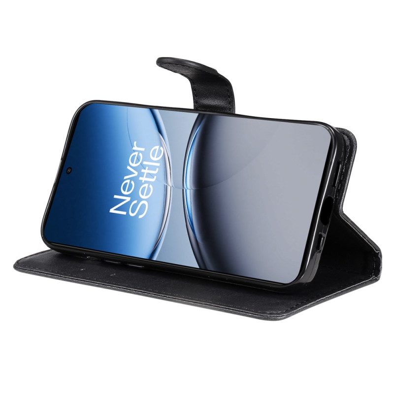 Lederhüllen Oneplus Nord 4 Handyhülle Glattlederoptik