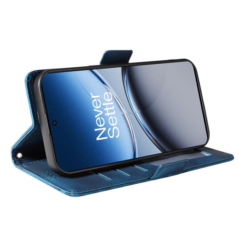 Lederhüllen Oneplus Nord 4 Handyhülle Muster Mit Displayschutzfolie Aus Gehärtetem Glas