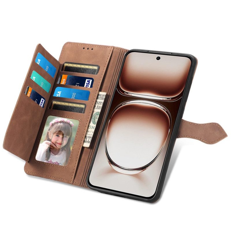 Lederhüllen Oneplus Nord 4 Handyhülle Spitzenmuster