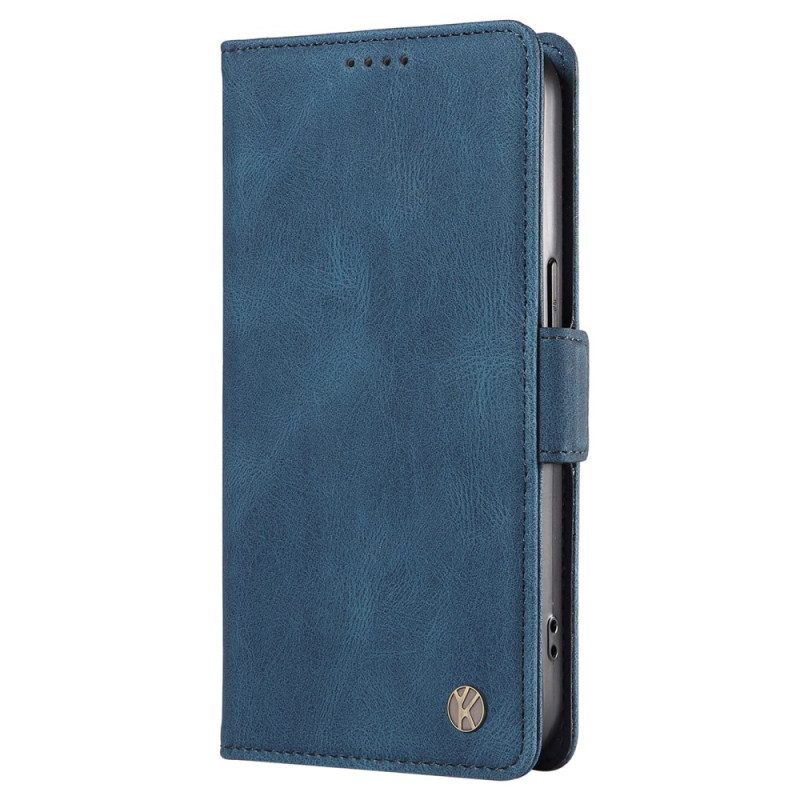 Lederhüllen Oneplus Nord 4 Yikatu Wildlederoptik