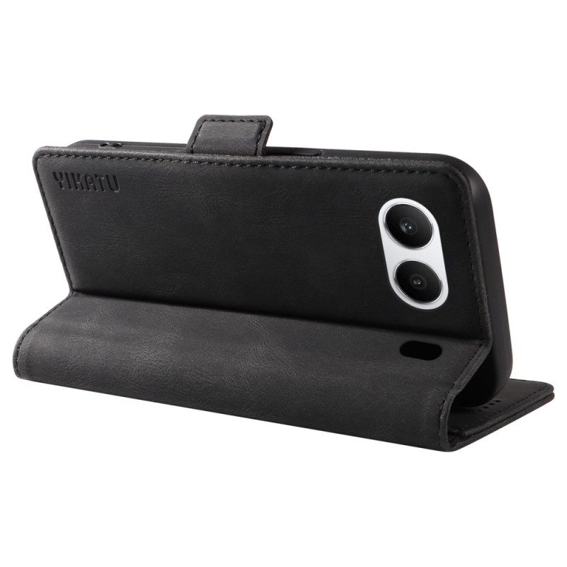 Lederhüllen Oneplus Nord 4 Yikatu Wildlederoptik