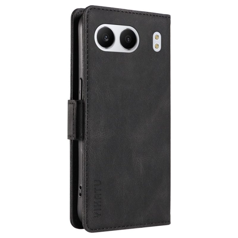 Lederhüllen Oneplus Nord 4 Yikatu Wildlederoptik