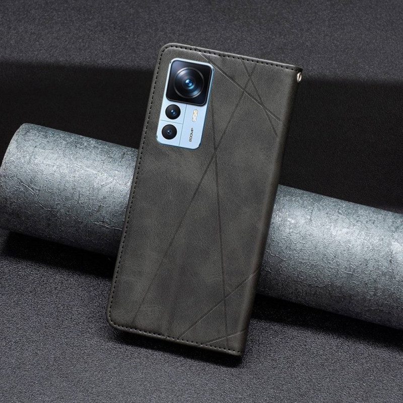Schutzhülle Für Xiaomi 12T / 12T Pro Flip Case Künstlerstil