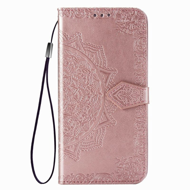 Lederhüllen Für Samsung Galaxy A50 Mandala-mittelalter