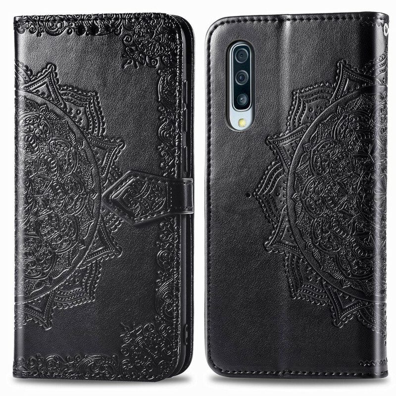Lederhüllen Für Samsung Galaxy A50 Mandala-mittelalter