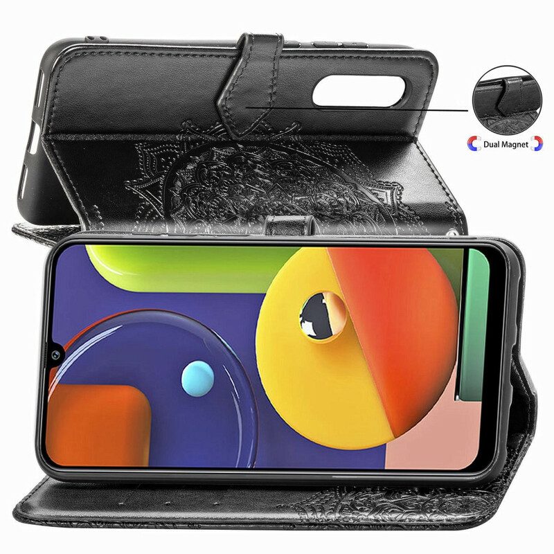 Lederhüllen Für Samsung Galaxy A50 Mandala-mittelalter
