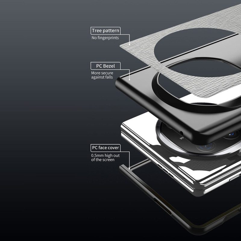 Hülle Für Huawei Mate X6 Holzstruktur